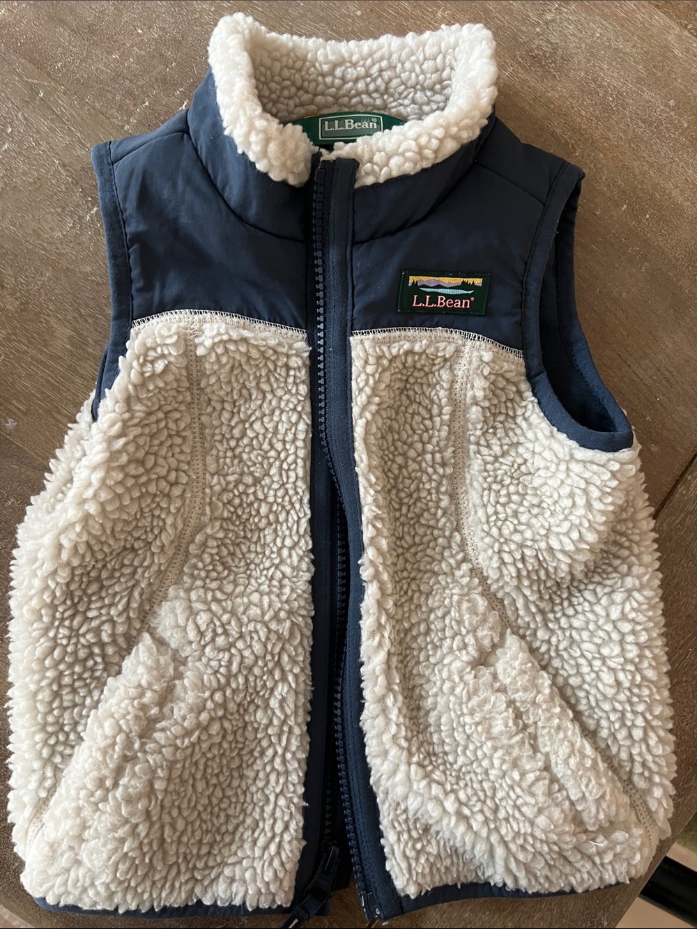Kids Sherpa LL Bean Vest